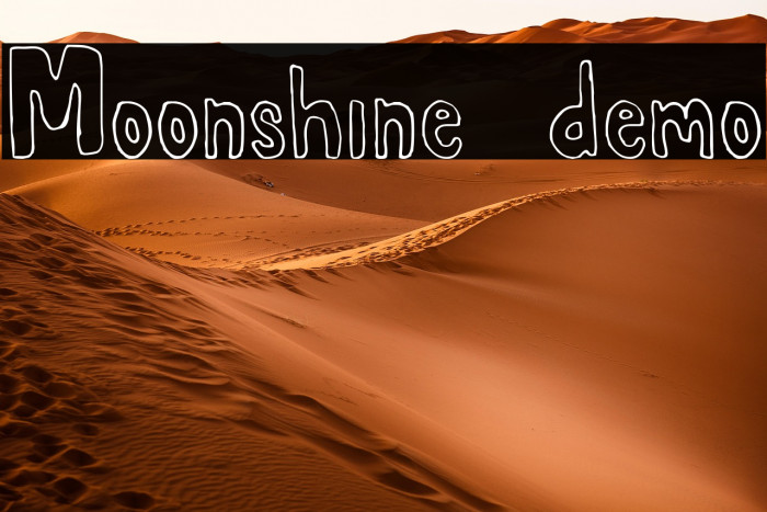 Moonshine demo Example 2