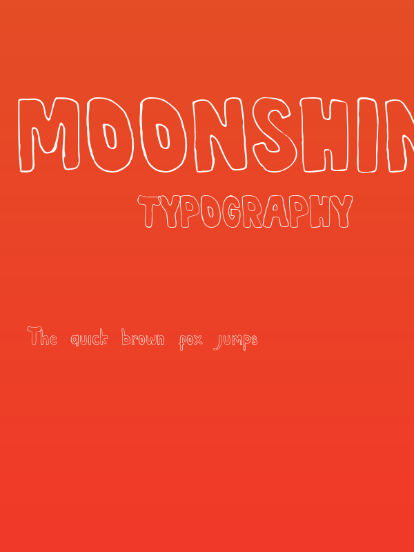 Moonshine demo Poster