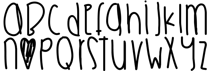 Moonshine Шрифта строчной