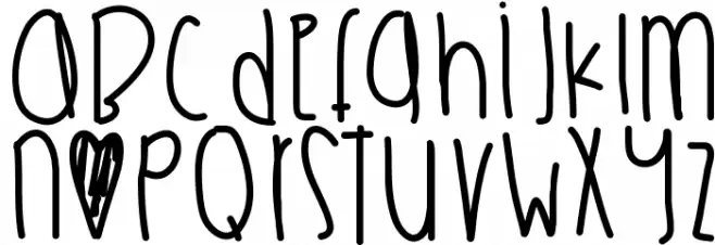 Moonshine Шрифта строчной