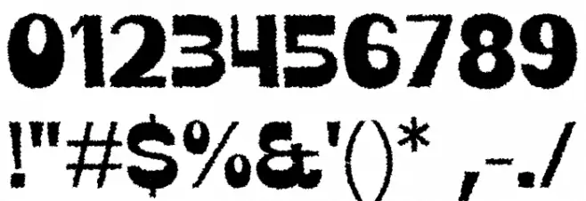 Moonstar-Regular Font Alte caractere