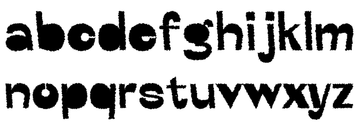 Moonstar-Regular Font LOWERCASE