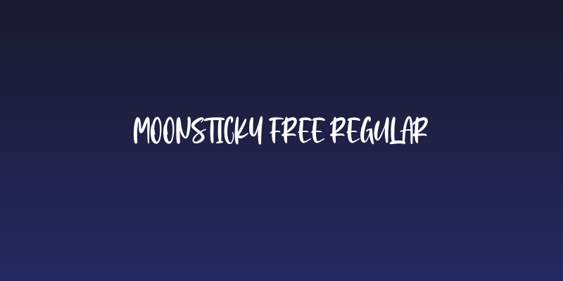 Moonsticky Free Regular Social Header
