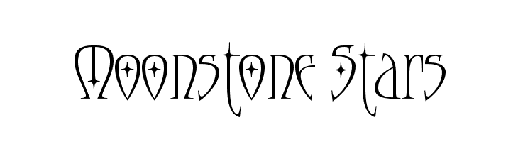 Moonstone Stars  لخطوط تنزيل