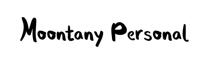 Moontany Personal  Fuentes Gratis Descargar