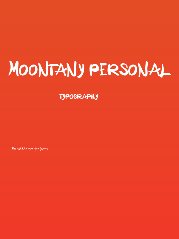 Moontany Personal Poster