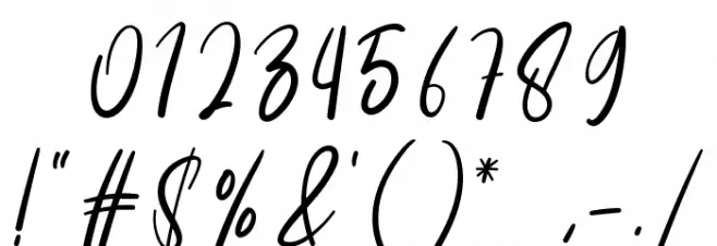 Moontea Font OTHER CHARS