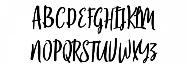 MoontelloDemo Font UPPERCASE