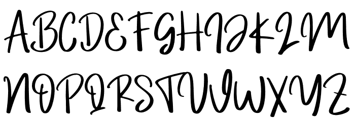 Moonthe - Personal Use Font UPPERCASE
