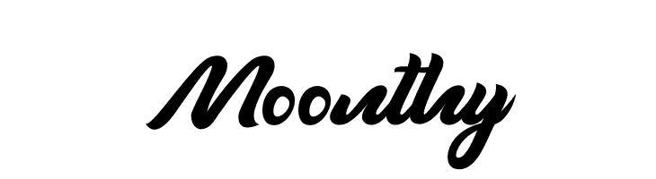 Moonthy  免费字体下载