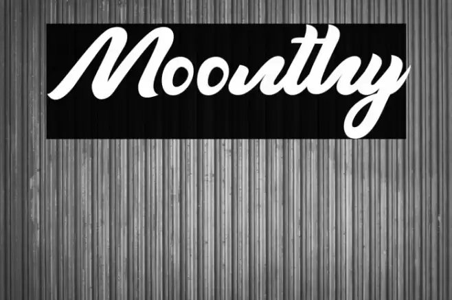 Moonthy Font examples