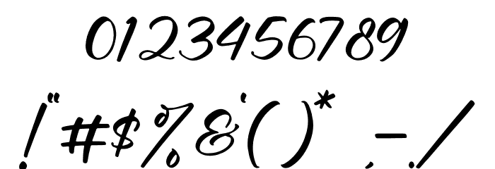 Moontila Font OTHER CHARS