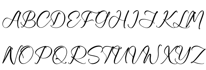 Moontila Font UPPERCASE