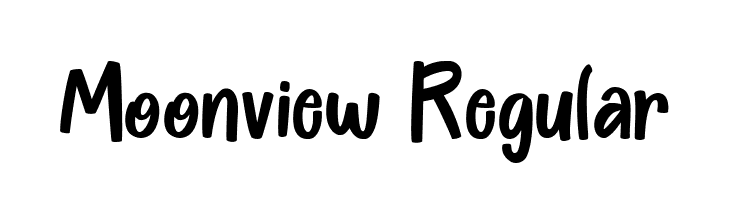 Moonview Regular  Fuentes Gratis Descargar