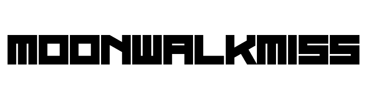 Moonwalk Miss  免费字体下载