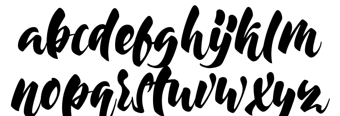 Moonway Personal Use Font LOWERCASE