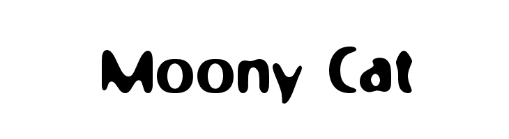 Moony Cat Font