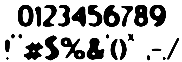 Moony Cat Font OTHER CHARS