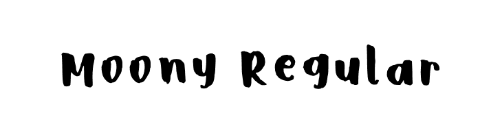 Moony Regular Font