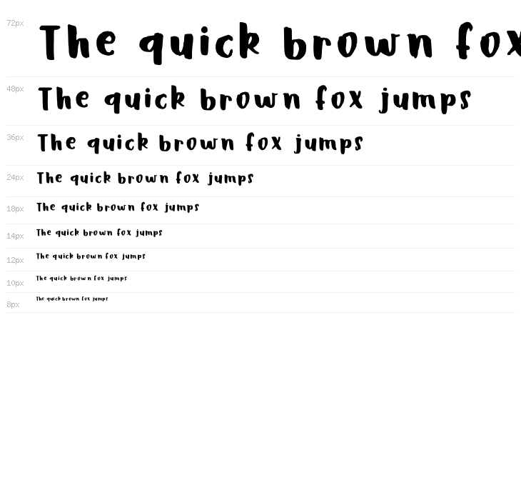 Moony Regular Waterfall