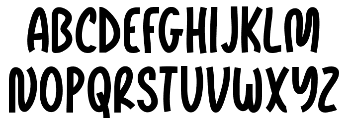 Moorish Nonary Font LOWERCASE