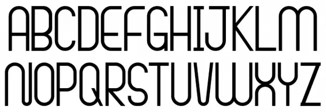 Moorley Hoosten Schriftart Groß
