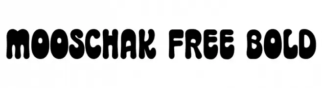 Mooschak Free Bold  Free Fonts Download