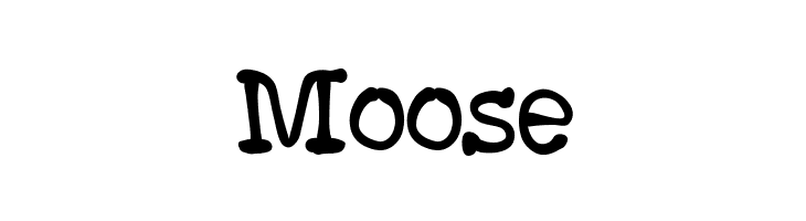 Moose  font caratteri gratis