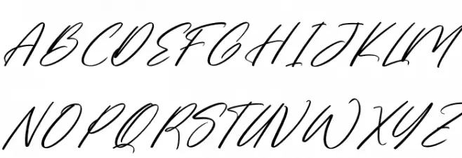 Moostnaly DEMO VERSION Italic Polices MAJUSCULES