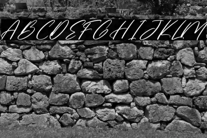 Moostnaly DEMO VERSION Italic फ़ॉन्ट examples