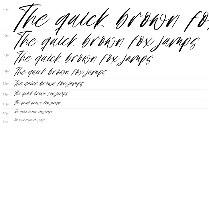 Moostnaly DEMO VERSION Italic Waterfall