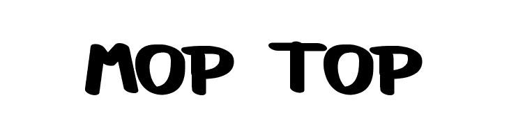 Mop Top  フリーフォントのダウンロード