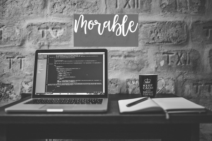 Morable Font examples