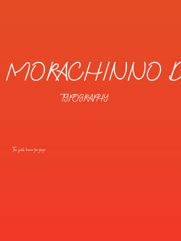 Morachinno Demo Poster