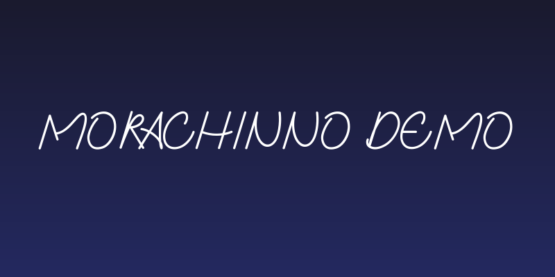 Morachinno Demo Social Header