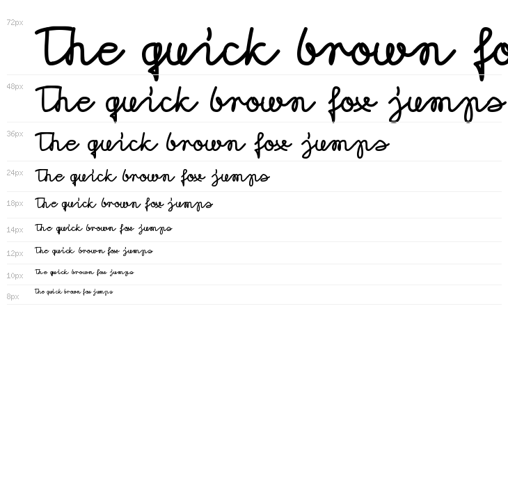 Morado Felt Regular Waterfall