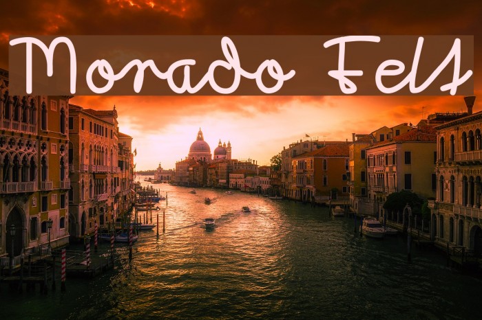 Morado Felt Example 2