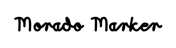 Morado Marker  Free Fonts Download