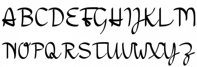 Morado Nib Шрифта ВЕРХНИЙ