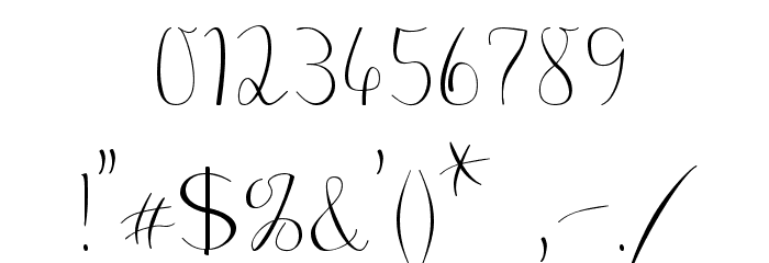 Morado Sharp Font OTHER CHARS