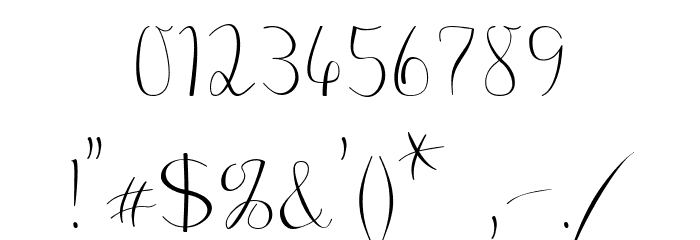 Morado Sharp Font OTHER CHARS