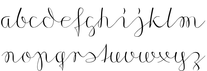 Morado Sharp Font LOWERCASE