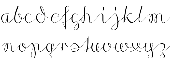 Morado Sharp Font LOWERCASE