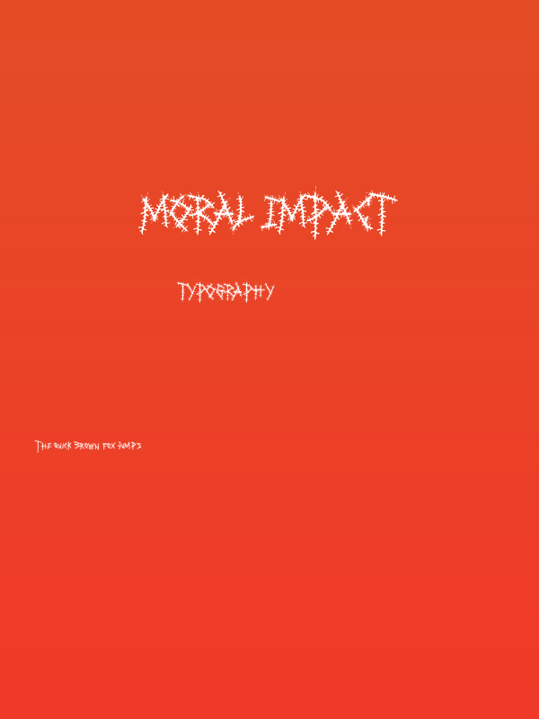 Moral Impact Poster
