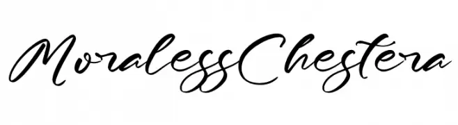 Moraless Chestera  Скачать бесплатные шрифты