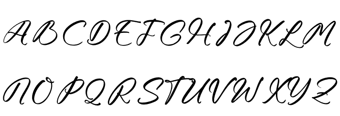 Moraless Chestera Шрифта ВЕРХНИЙ