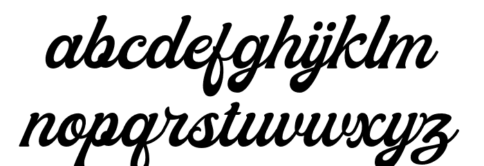 Moraline Script DEMO-Regular Font LOWERCASE