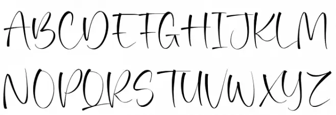 Moralist Jameson Schriftart Gro&szlig;