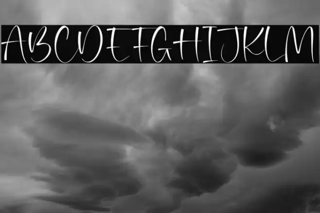 Moralist Jameson Schriftart examples