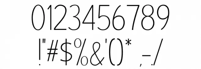 Moralist Sans Font OTHER CHARS